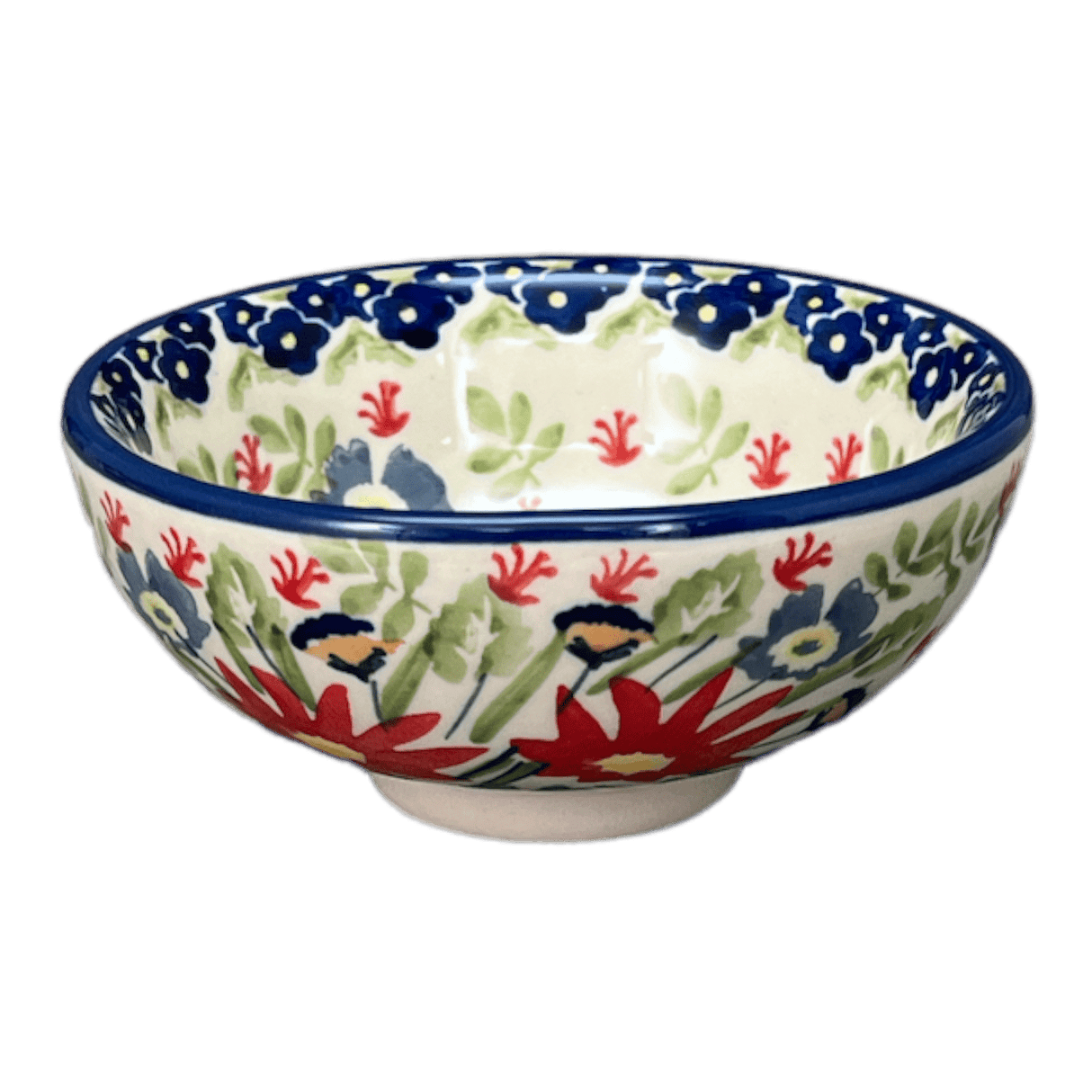 Bowl, Round, Dipping, 4.25" in "Floral Fantasy" by Manufaktura | M153S-P260