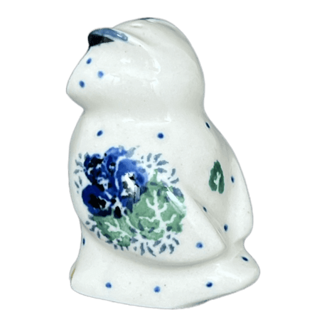 Shaker, Owl, 2.25" in "Hyacinth in the Wind" by Ceramika Artystyczna | AD91-2037X