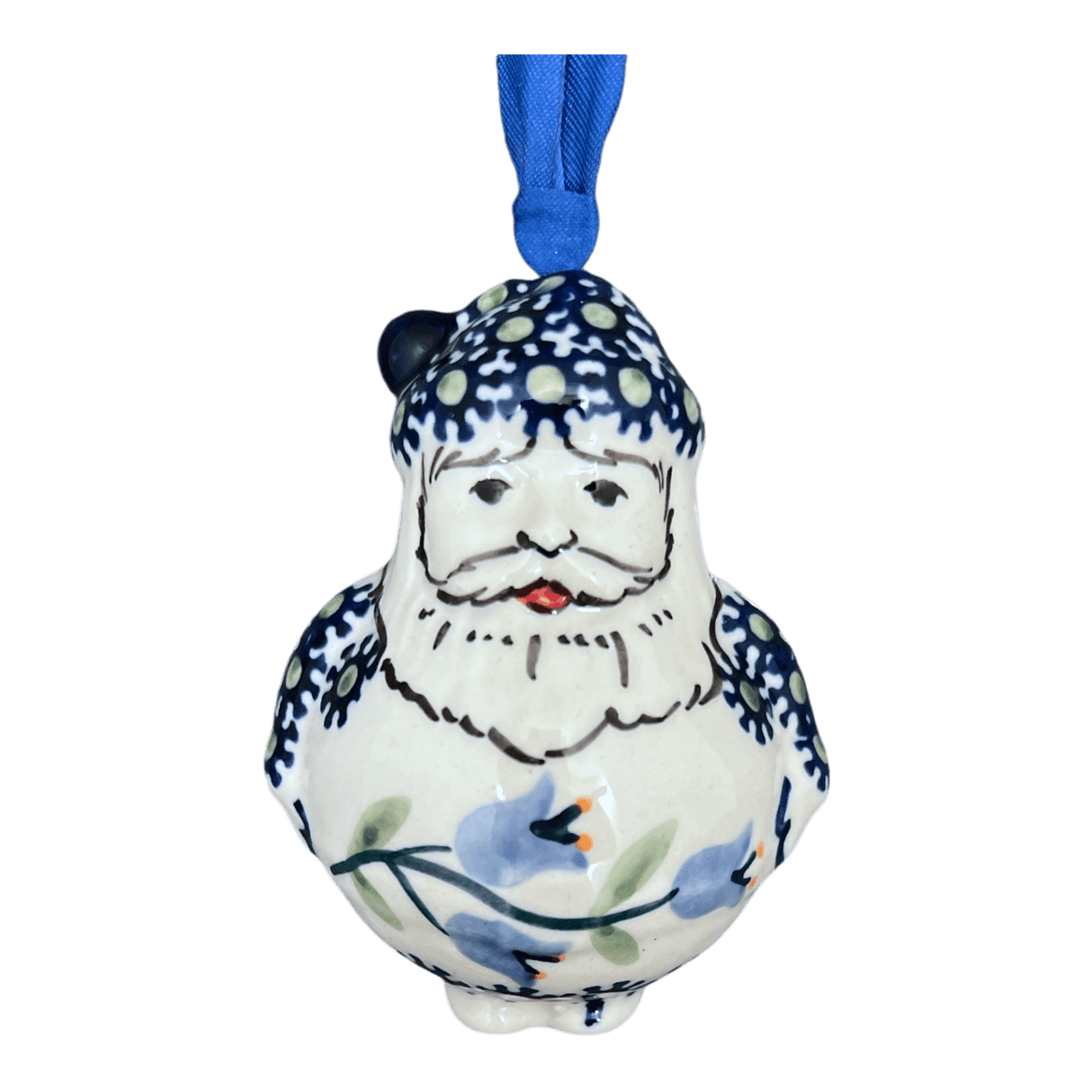 Ornament, Santa, 2.5" in "Lily of the Valley" by Manufaktura | K144T-ASD