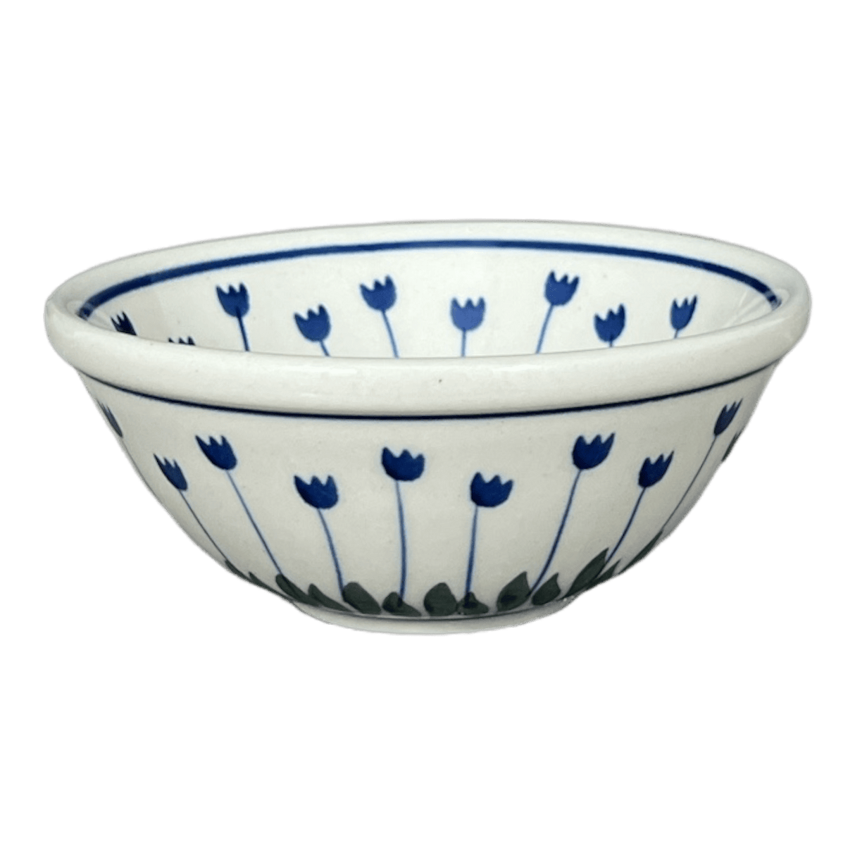 Bowl, Round, 4.75" in "Tulip Dot" by Ceramika Artystyczna | A556-377Z