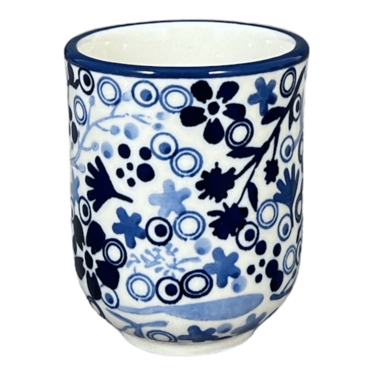 Drinkware, Wine Cup, 6 oz in "Rambling Blues" by Manufaktura | K111S-GZ50