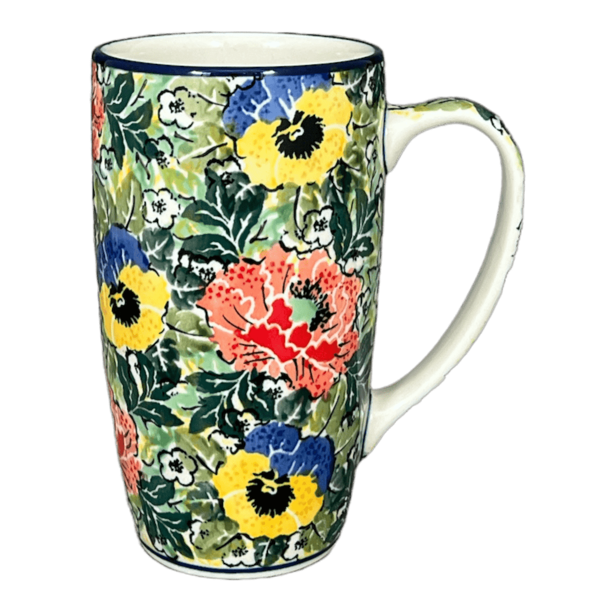 Mug, 14 oz in "Tropical Love" by Ceramika Artystyczna | AC52-U4705