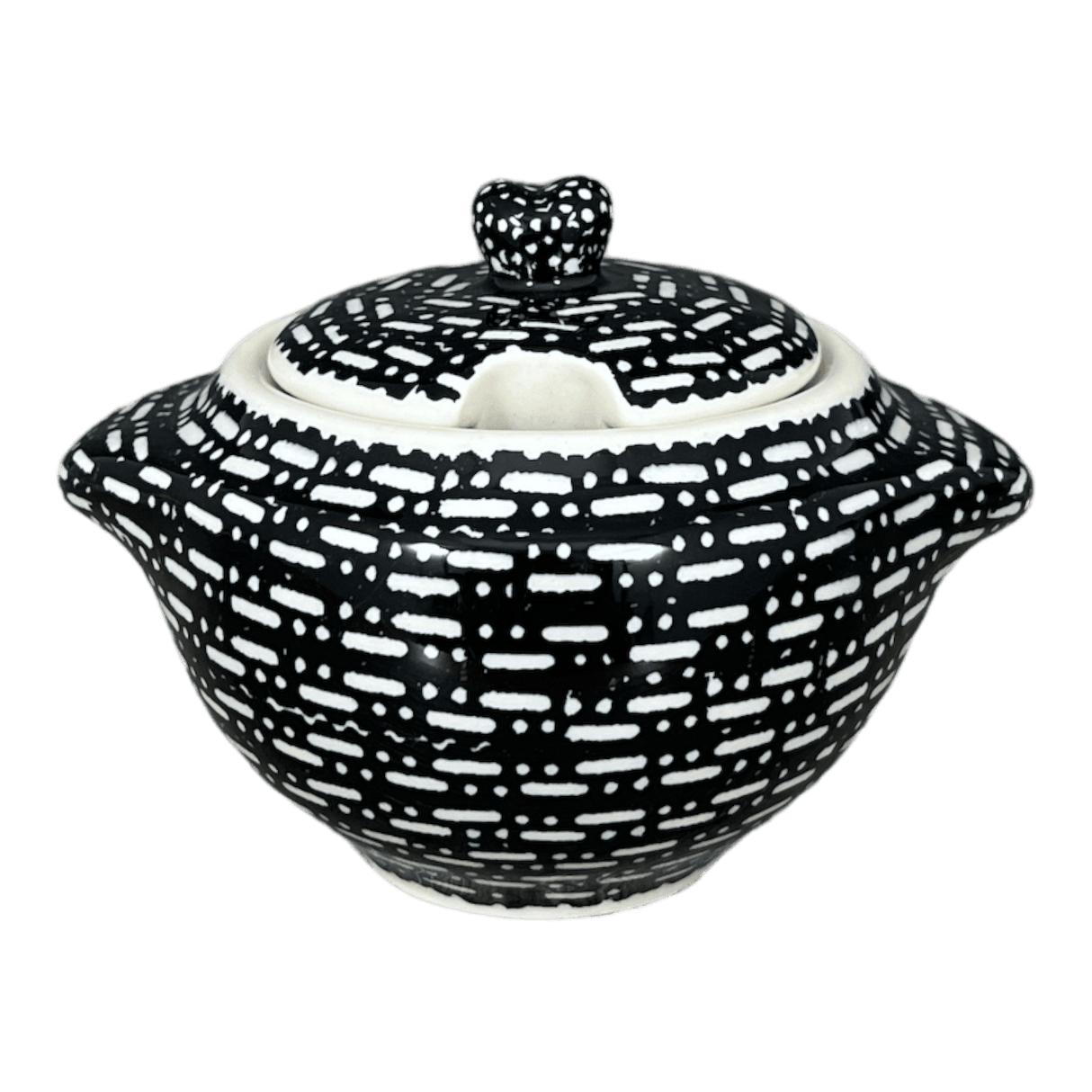 Bowl, Round, Sugar Bowl, 3" in "Metro" by Manufaktura | C003T-WCZM