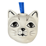 Ornament, Cat Head in "Holiday Cheer" by Manufaktura | K142T-NOS2