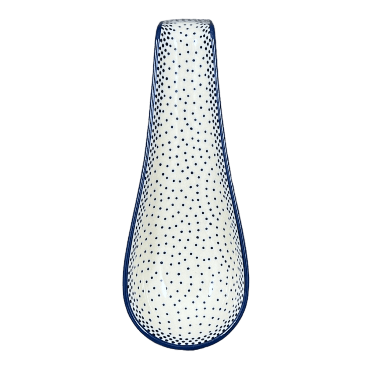 Spoon Rest, Large, 9.25" in "Misty Blue" by Manufaktura | P007U-61A