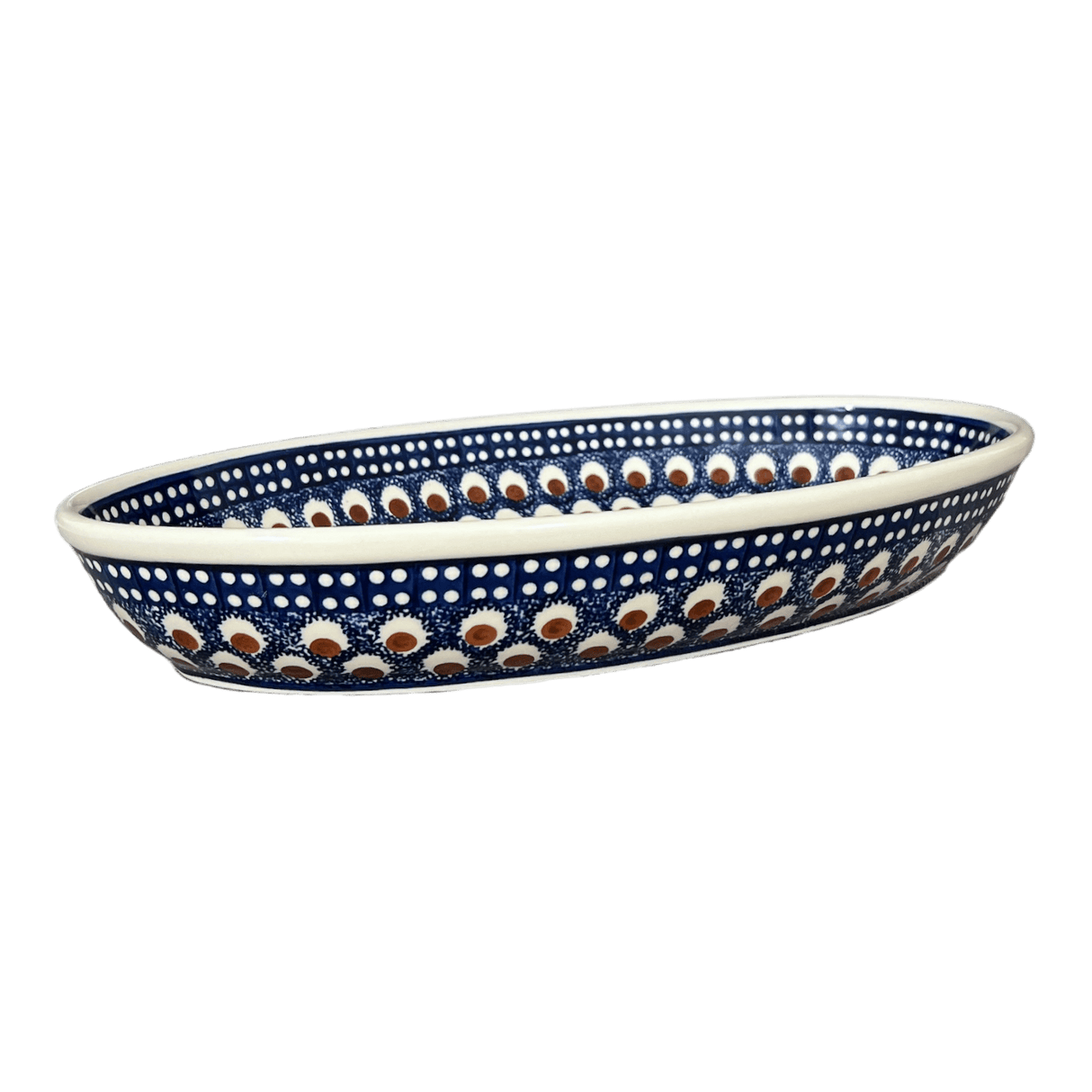 Baker, Oval, 14.6" x 9.1" in "Wiza Blue Plume" by Wiza | WZ212T-6W