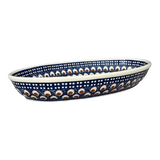 Baker, Oval, 14.6" x 9.1" in "Wiza Blue Plume" by Wiza | WZ212T-6W