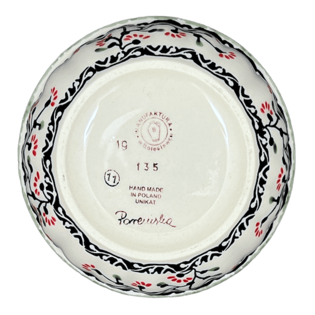 Bowl, Round, 5.5" in "Cherry Blossoms" by Manufaktura | M083S-DPGJ