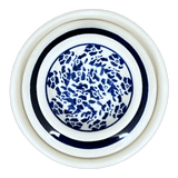 Butter Crock, 4.5" x 3.5" in "Rooster Blues" by Zaklady | Y1512-D1149