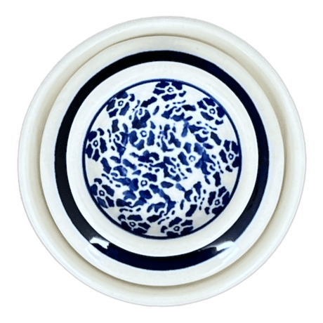Butter Crock, 4.5" x 3.5" in "Rooster Blues" by Zaklady | Y1512-D1149