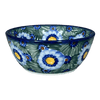 Polish Pottery Bowl, Round, 7", WR (WR12C) in "Impressionist's Dream" by W.R. Ceramika | WR12C-AB3 at PolishPotteryOutlet.com