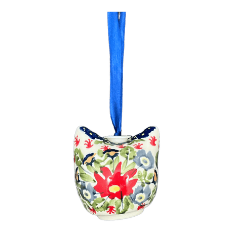 Ornament, Cat Head in "Floral Fantasy" by Manufaktura | K142S-P260