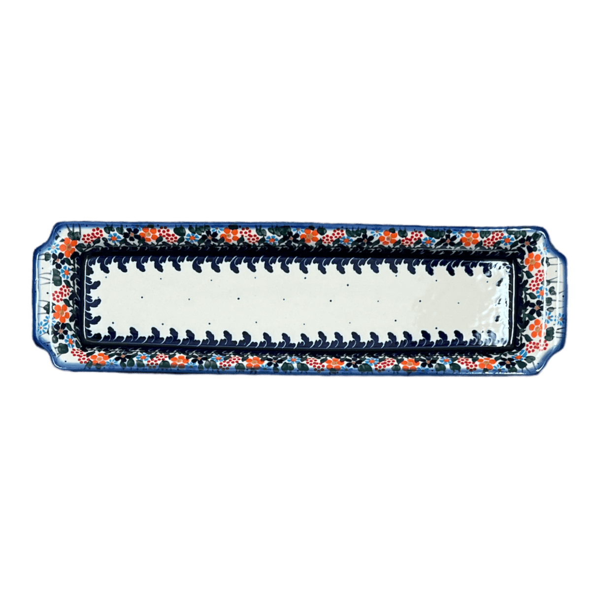 Tray, Rectangular, 16" x 4.5" in "Fall Wildflowers" by Andy | NDA203-23