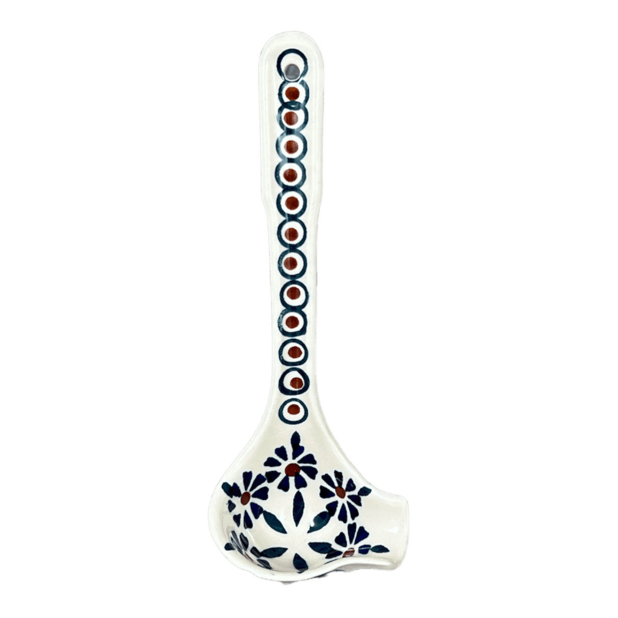 Ladle, Gravy, 7.5" in "Floral Peacock" by Manufaktura | L015T-54KK