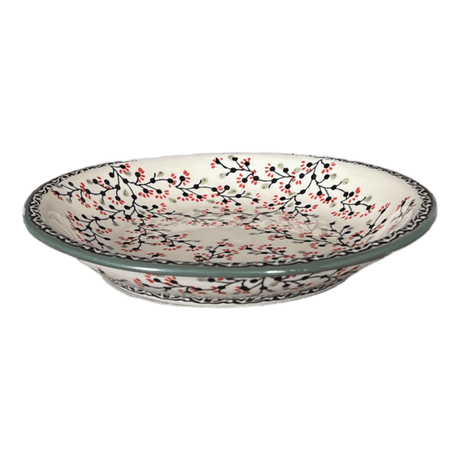 Bowl, Round, Pasta, 9.25" Bowl in "Cherry Blossoms - Solid Rim" by Manufaktura | T159S-DPGJA