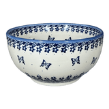 Bowl, Round, Deep, 9" in "Butterfly Blues" by Andy | NDA194-17