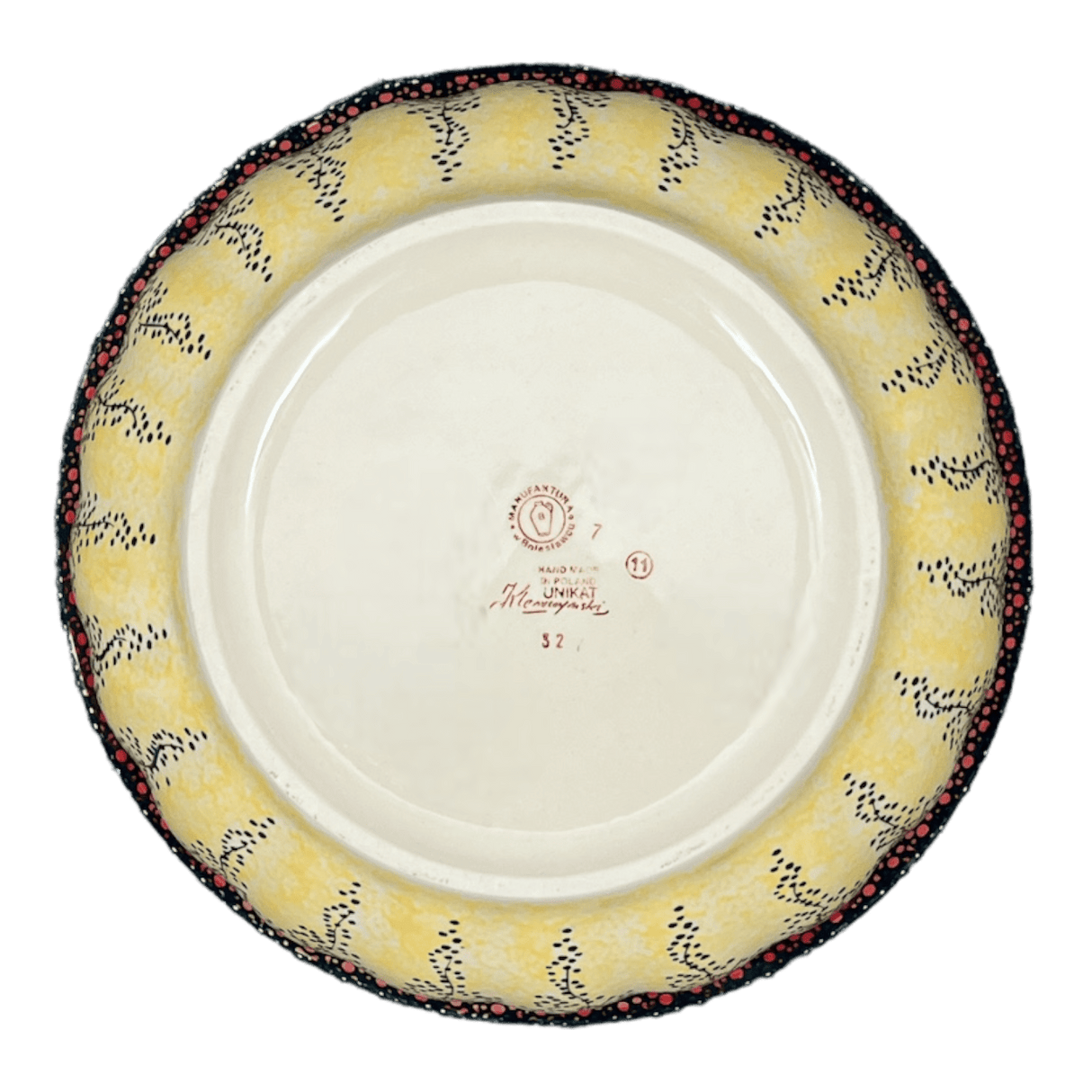 Bowl, Round, 11" in "Sunshine Grotto" by Manufaktura | M087S-WK52