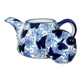 Teapot, 0.9 Liter in "Blue Butterfly" by Manufaktura | C005U-AS58