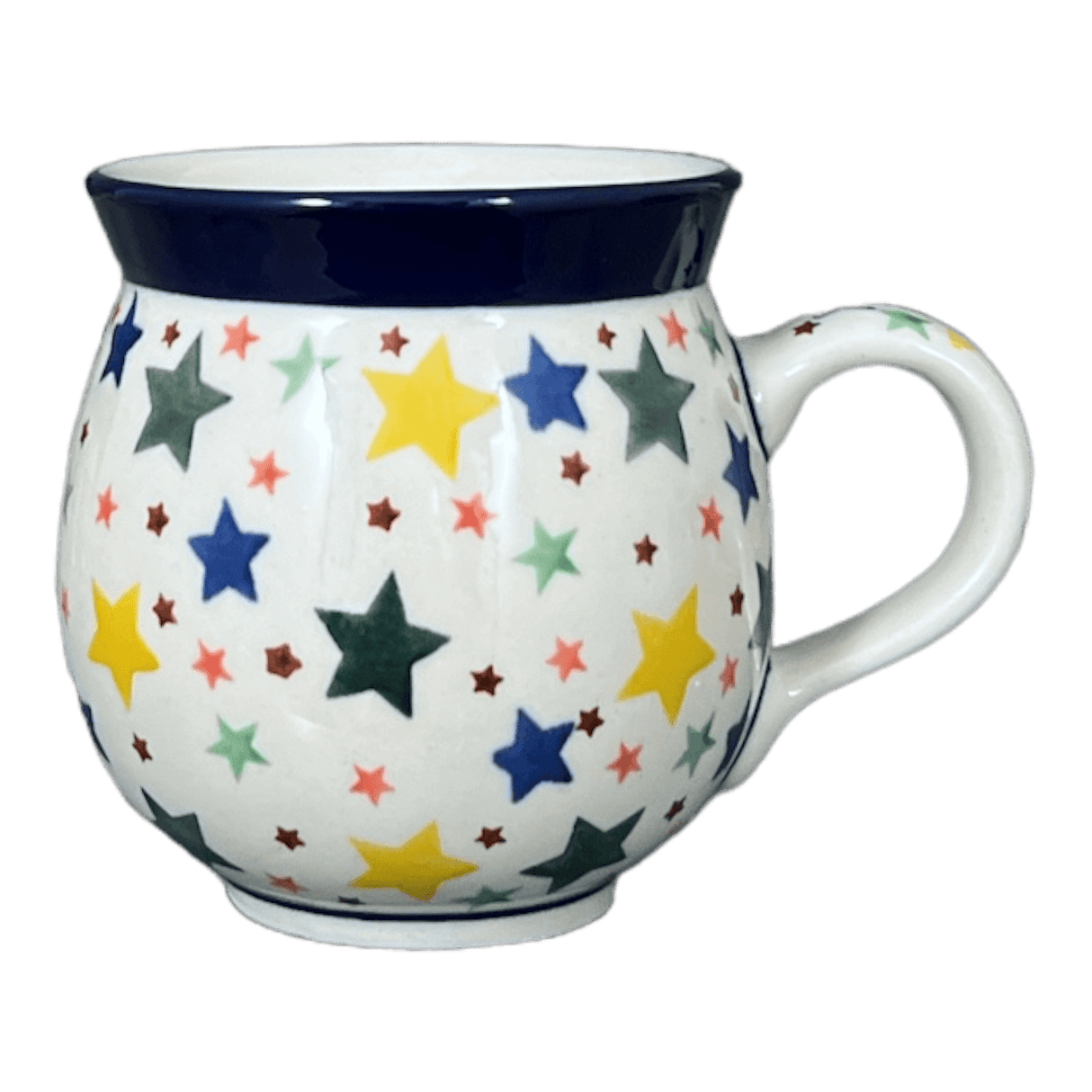 Mug, Belly, 12 oz Medium in "Star Shower" by Ceramika Artystyczna | A070-359X