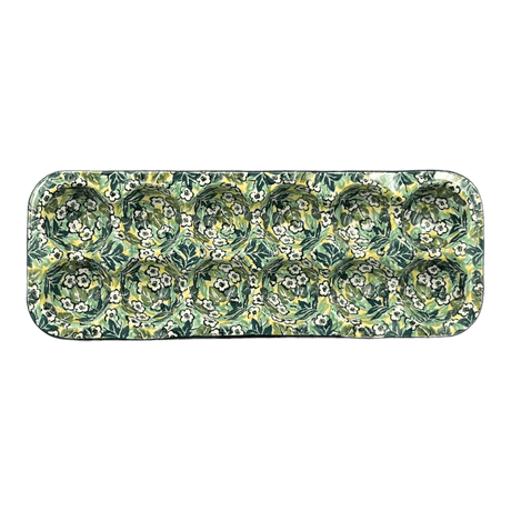 Egg Carton, 13.25" x 5" in "Tropical Love" by Ceramika Artystyczna | AC28-U4705