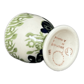 Polish Pottery 2.5" Egg Cup (Bunny Love) | J050T-P324 Additional Image at PolishPotteryOutlet.com