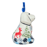 Ornament, Dog, 3" in "Reindeer Games" by Manufaktura | K164T-BL07