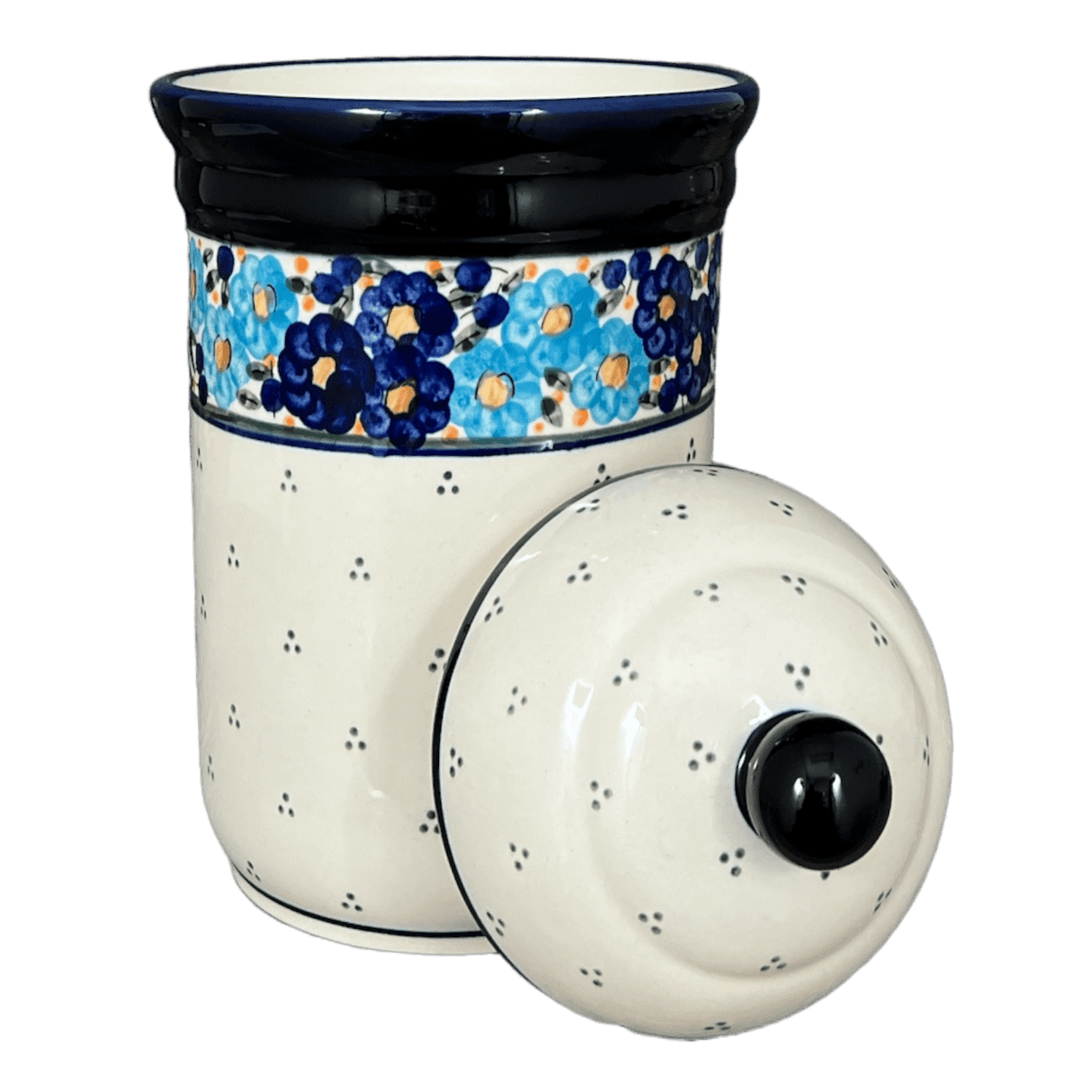 Canister, 2 Liter in "Garden Party Blues" by Zaklady | Y1244-DU50