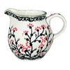 Polish Pottery The Cream of Creamers-"Basia" (Cherry Blossoms) | D019S-DPGJ at PolishPotteryOutlet.com