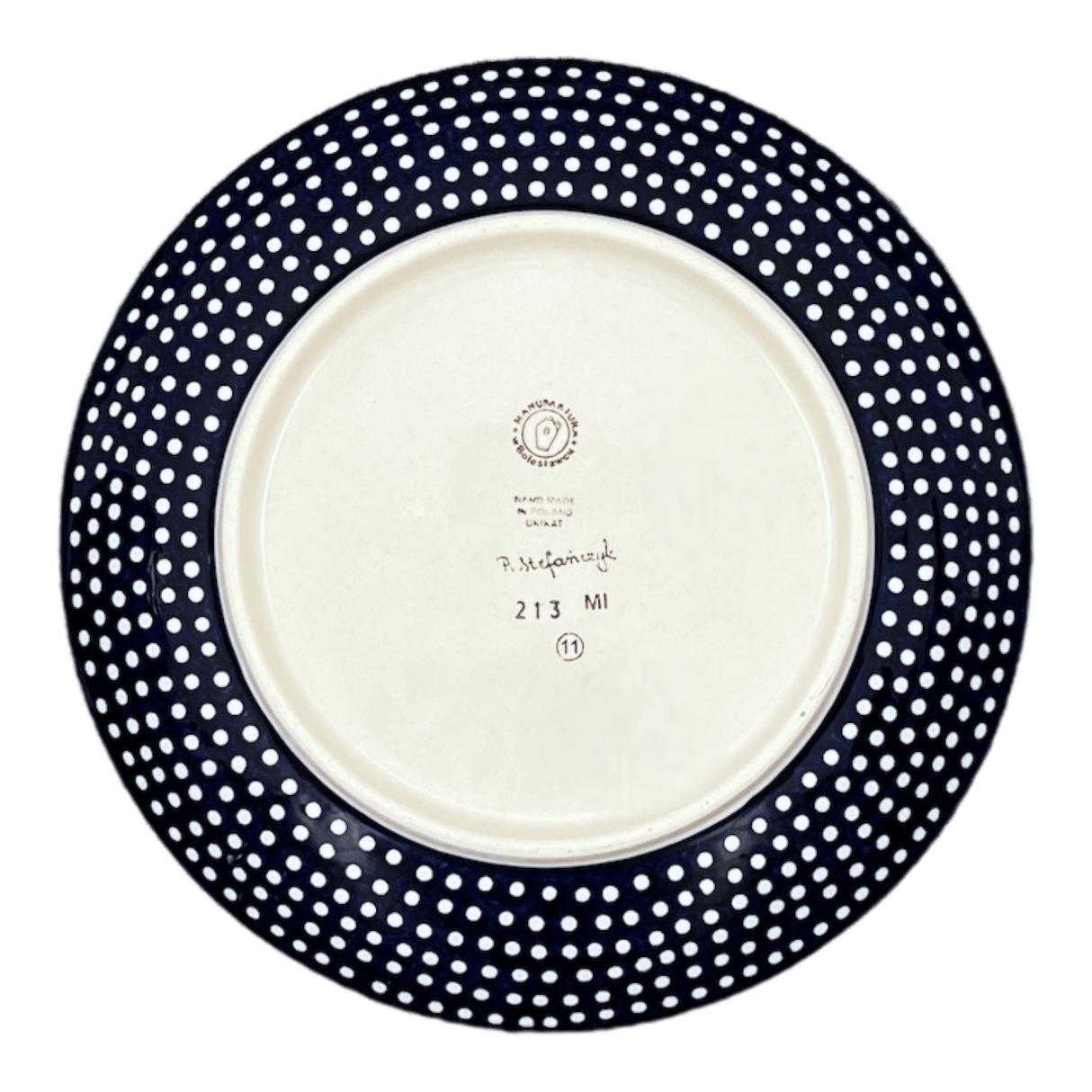 Plate, Round, Dinner, 10" in "Forget Me Not Bouquet" by Manufaktura | T132S-PS28