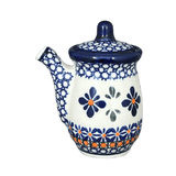 Pitcher, Soy Sauce, 5 oz in "Blue Mosaic Flower" by Zaklady | Y1947-A221A