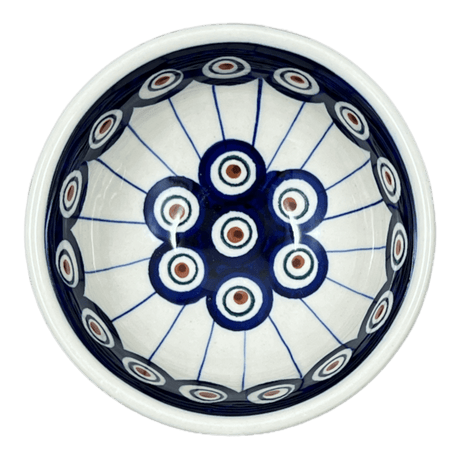 Bowl, Round, Dipping, 4.25" in "Peacock in Line" by Manufaktura | M153T-54A