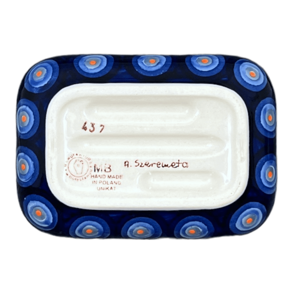 Soap Dish, 5" x 3.5" in "Harvest Moon" by Manufaktura | M191S-ZP01