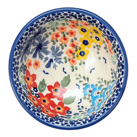 Bowl, Round, Dipping, 4.25" in "Brilliant Garden" by Manufaktura | M153S-DPLW