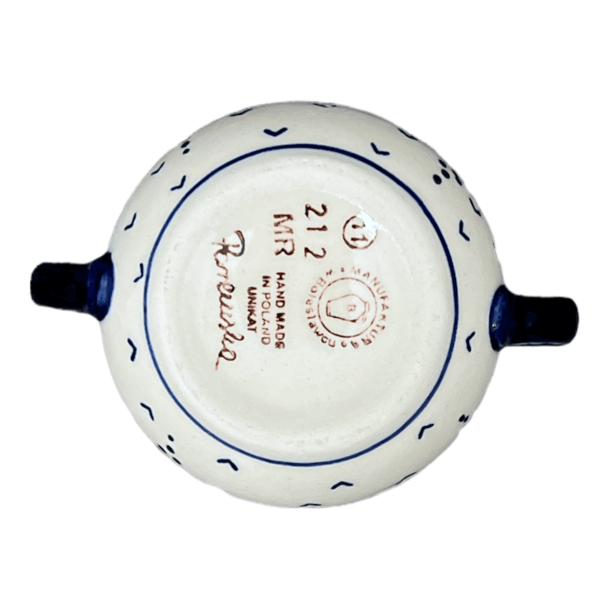 Bowl, Round, Sugar Bowl, 3.5" in "Autumn Harvest" by Manufaktura | C015S-LB