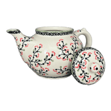 Teapot, 1.5 Liter in "Cherry Blossoms" by Manufaktura | C017S-DPGJ