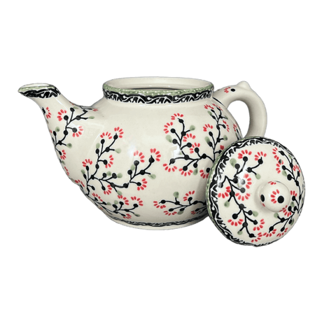 Teapot, 1.5 Liter in "Cherry Blossoms" by Manufaktura | C017S-DPGJ