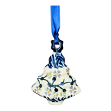 Ornament, Christmas Tree, 3" in "Baby Blue Eyes" by Manufaktura | K008T-MC19