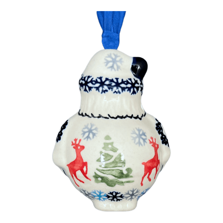 Ornament, Santa, 2.5" in "Reindeer Games" by Manufaktura | K144T-BL07