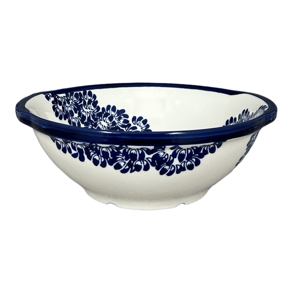 Colander, 10" in "Blue Floral Vines" by Zaklady | Y1183A-D1210A