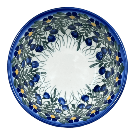 Bowl, Round, 6", WR (WR12B) in "Modern Blue Cascade" by W.R. Ceramika | WR12B-GP1