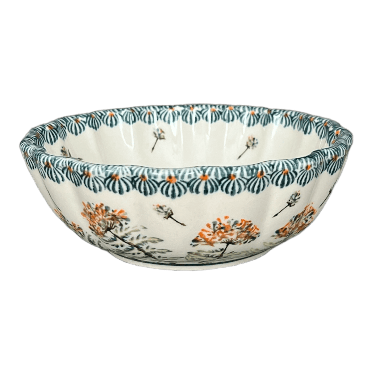 Bowl, Round, Blossom, 6" in "Dandelions" by Zaklady | Y1945A-DU201