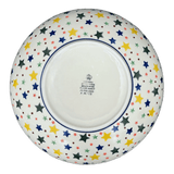 Bowl, Round, Serving, 10.5" in "Star Shower" by Ceramika Artystyczna | AC36-359X