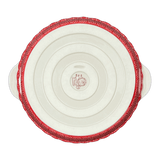 Baker, Round, Pie Plate, Handles, 9.75" in "Red Sky at Night" by Manufaktura | Z148T-WCZE