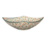 Dish, 10.5" Nut Dish in "Peach Blossoms - Solid Rim" by Manufaktura | M121S-AS46A