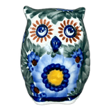 Figurine, Owl, 3" Small, WR (WR40J) in "Impressionist's Dream" by W.R. Ceramika | WR40J-AB3