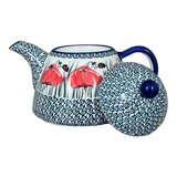 Teapot, 0.9 Liter in "Poppy Paradise" by Manufaktura | C005S-PD01
