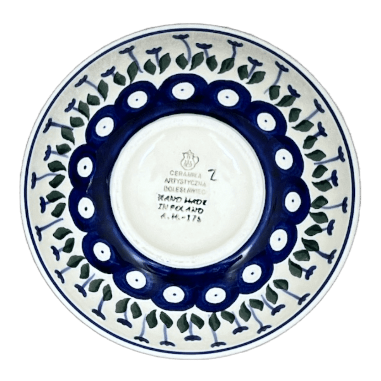 Bowl, Round, Kitchen, 5.5" in "Tulip Dot" by Ceramika Artystyczna | A059-377Z