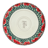 Bowl, Round, Shallow, Salad, 11.75" in "Poppies in Bloom" by Manufaktura | M173S-JZ34