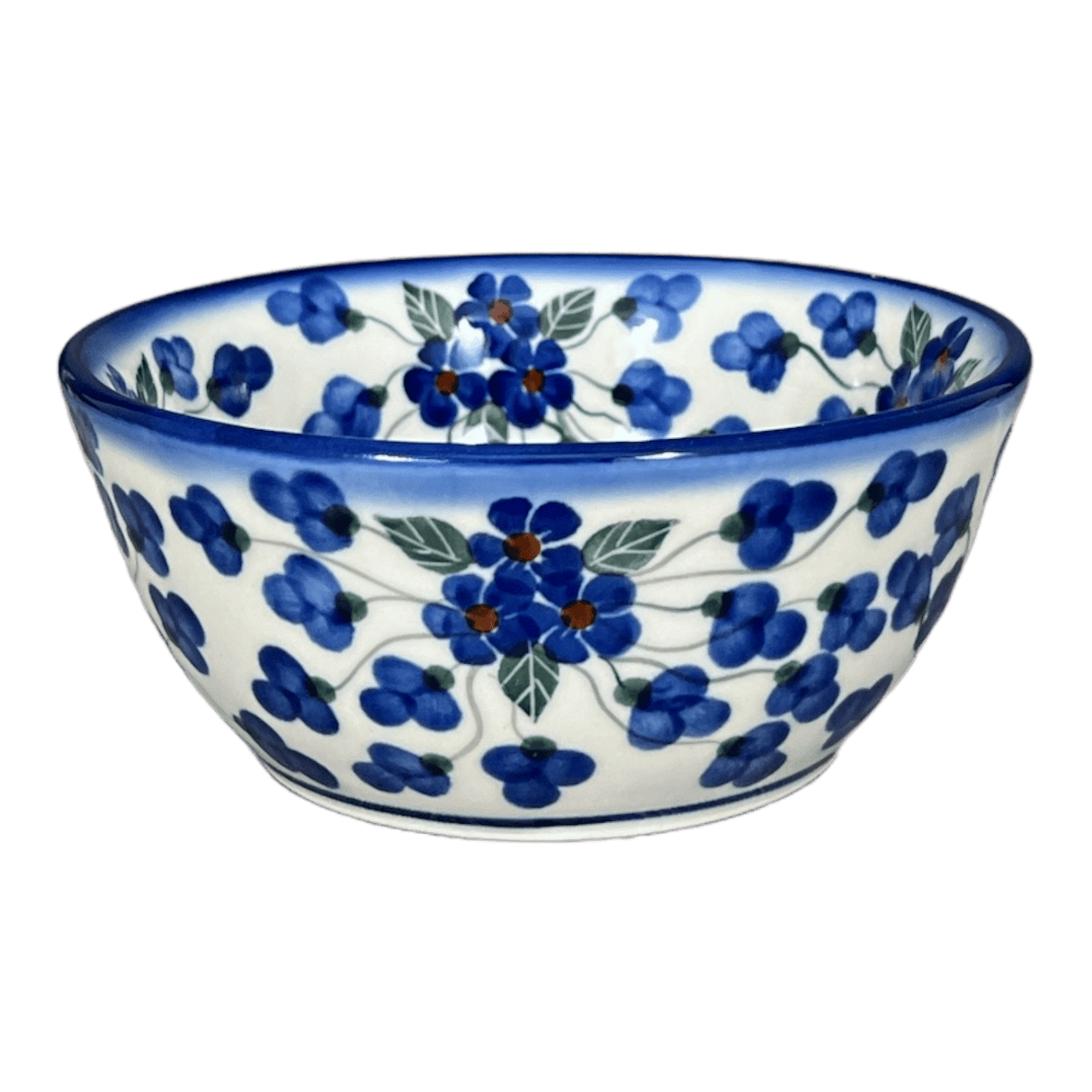 Bowl, Round, 6", WR (WR12B) in "Blossoms & Berries" by W.R. Ceramika | WR12B-AW1