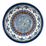 Bowl, Round, Deep, 6.25" in "Emerald Mosaic" by Zaklady | Y1755A-DU60